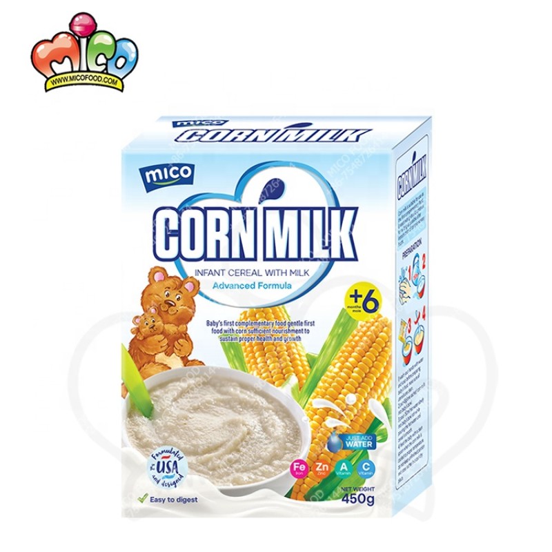 Best-selling High Quality Corn Milk Baby Infant Cereal