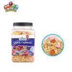 Breakfast Dried Nutritional Fruit & Crisp Instant Nut Baked Snake Oatmeal with Yogurt