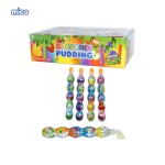 PIZZA SHAPE SWEET FRUIT FLAVOR PUDDING JELLY MIX