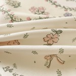 Bed Skirt Manufacturer - 100% Polyester Floral Design