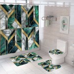 Bathroom Drape Factory - Waterproof Mildewproof Geometric