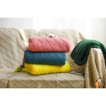 Decorative Blanket Factory - Cozy Textured Solid Tassels