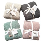 Throw Blanket Factory - Reversible Flannel Fleece Plush