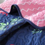 Bedspread Supplier - Flamingo Printed Microfiber Reversible