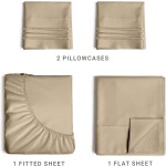 Bed Sheet Supplier - 100% Brushed Microfiber 1800 Bulk