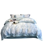 Bedding Set Supplier - Luxury Silk European Floral Cooling
