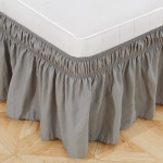 Bed Skirt Manufacturer - Adjustable Elastic Ruffle Home
