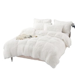 Winter Set Supplier - Soft Warm Faux Fur Velvet Shaggy