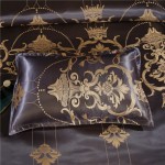 Bedding Set Manufacturer - Luxury Shining Satin Jacquard