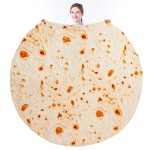Novelty Blanket Manufacturer - Burrito Tortilla Pancake Design