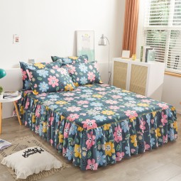 Bed Skirt Factory - Factory Outlet Printed Flower