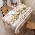 Tablecloth Manufacturer - Linen Bohemian Tassel