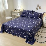 Bed Sheet Factory - Star Design Cartoon Microfiber 600TC