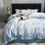 Bedding Set Supplier - Luxury Silk European Floral Cooling