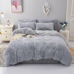 Bed Sheet Factory - Warm Winter Faux Fur Velvet Bedsheet