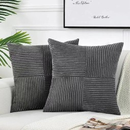 Cushion Cover Factory - Nordic Design Striped Corduroy