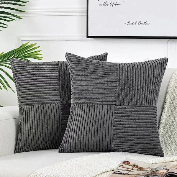 Cushion Cover Factory - Nordic Design Striped Corduroy