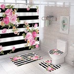 Shower Curtain Manufacturer - 3D Digital Printing Floral