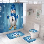 Shower Curtain Manufacturer - 72x72inch Christmas Pattern