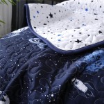 Bedspread Supplier - Flamingo Printed Microfiber Reversible