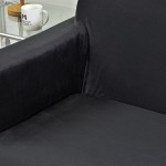 Sofa Cover Supplier - Solid Pattern Stretch Elastic Fabric