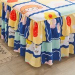 Bed Skirt Supplier - OEM Microfiber Printed Cartoon