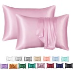 Silk Pillowcase Supplier - Shinning Silky Envelope Closure