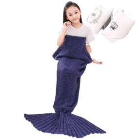 Throw Blanket Manufacturer - Mermaid Tail Knit Acrylic