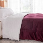 Quilt Supplier - Velvet Dark Color Sherpa Fleece