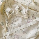 Bed Skirt Manufacturer - 100% Polyester Floral Design