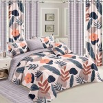 Wedding Set Factory - 3D Heart Printed Soft Fabric 6pcs