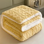 Comforter Set Supplier - Sherpa Flannel Tufted Velvet