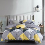 Bedding Set Manufacturer - Queen King Size Printed Microfiber 4pcs