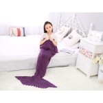 Throw Blanket Manufacturer - Mermaid Tail Knit Acrylic