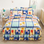 Bed Skirt Supplier - OEM Microfiber Printed Cartoon