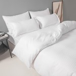 Bedding Set Supplier - Jacquard Cotton Stripe 2100TC