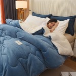 Winter Set Manufacturer - Sherpa Flannel Fleece Milk Velvet