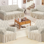 Sofa Cover Set Manufacturer - Seersucker Jacquard Full Elastic