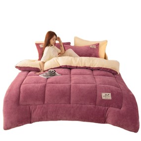 Bedding Set Manufacturer - Warm Thick Flannel Quilt Set