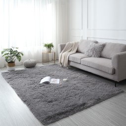 Floor Carpet Supplier - Shaggy Fluffy PV Fleece