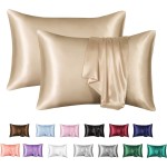 Pillowcase Manufacturer - Custom Logo Solid Color Satin