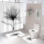 Shower Curtain Manufacturer - 3D Digital Printing Floral