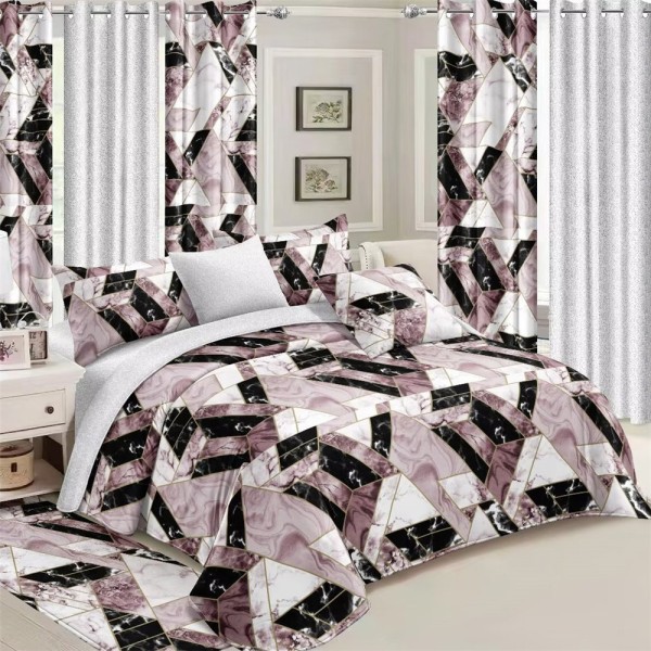 Comforter Set Supplier - Luxury Embroidery Modern Style