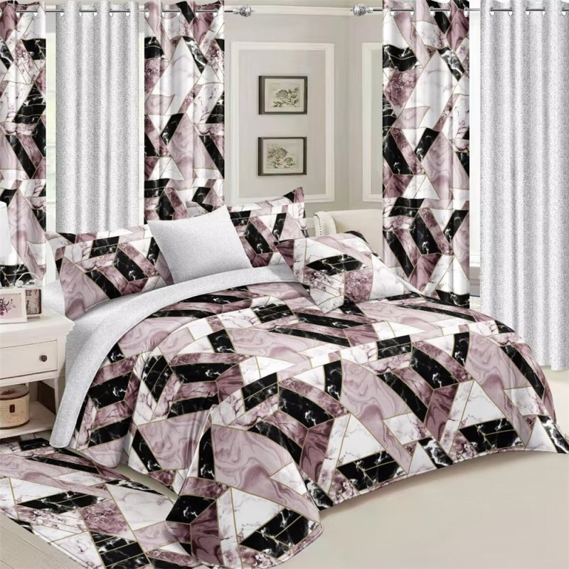Comforter Set Supplier - Luxury Embroidery Modern Style