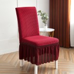 Chair Cover Factory - Grid Pattern Cheap Spandex