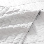 Bedspread Set Factory - King Size White Lightweight Coverlet