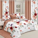 Bedding Set Manufacturer - 1800 Series Soft Printed 6pcs