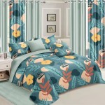 Wedding Set Factory - 3D Heart Printed Soft Fabric 6pcs