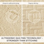 Bedspread Set Factory - Solid Color Modern Lightweight 3pcs