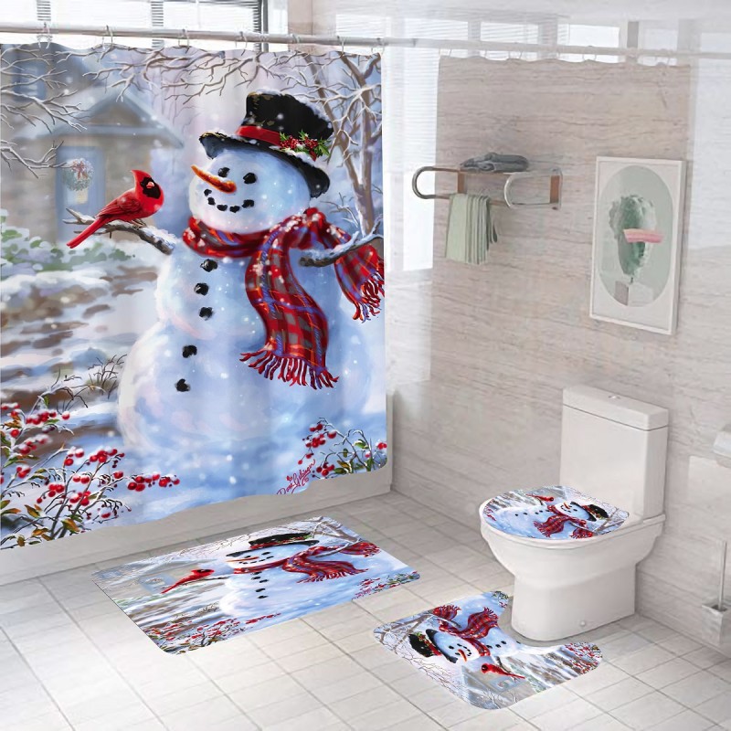 Bathroom Set Manufacturer - Christmas Decoration 4pcs